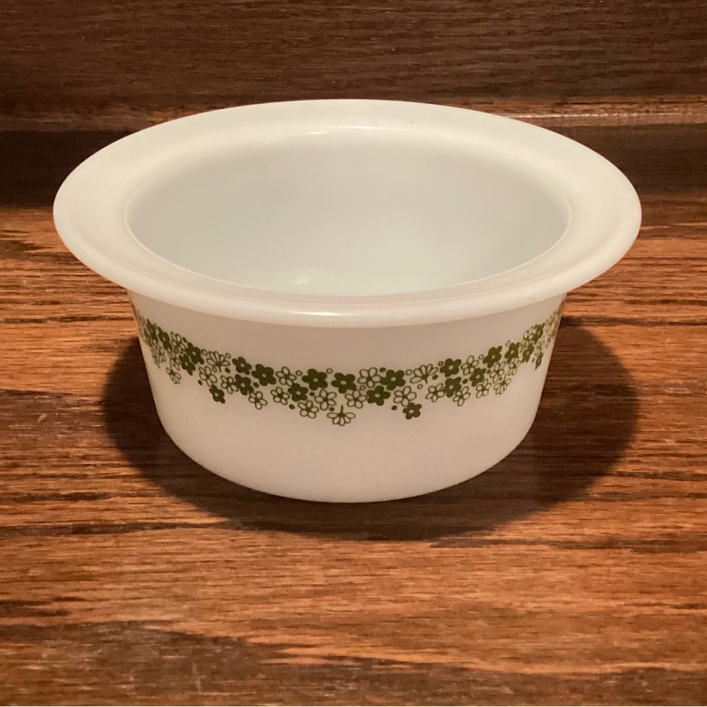 Vintage Crazy Daisy Butter Tub